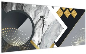 Tablou - Colaj texturat (120x50 cm)