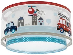 Plafonieră pentru copii POLICE 2xE27/60W/230V Dalber 60616