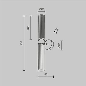 Aplica de perete design modern Antic