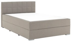 Pat tip BOXSPRING 120x200, taupe gri-maro, FERATA TV KOMFORT
