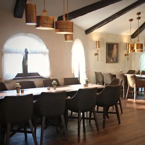 Lustră pe tijă Flambeau FB-FRAGMENT-G-PL FRAGMENT 1xE27/60W/230V