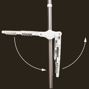 HOMCOM suport de uscat rufe reglabil, 80-142x55x152cm | Aosom Ro