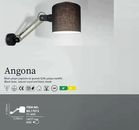 Aplica perete design deosebit reglabila WL17013 ANGONA 77-3655 HL