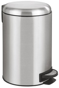 WENKO 22703100 - Coș LEMAN 25x38 cm inox satinat/negru