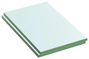 vidaXL Rafturi, 2 buc., 20 x 12 cm, panouri sticlă transparentă