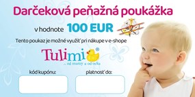 Voucher cadou Tulimi.sk in valoare de 100 euro
