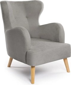 Fotoliu gri deschis wing Noemye – Bonami Selection