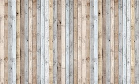 Fototapet - Textură - cânduri din lemn (254x184 cm), în 8 de alte dimensiuni noi