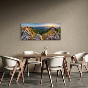 Tablou - Peisaj montan (120x50 cm)