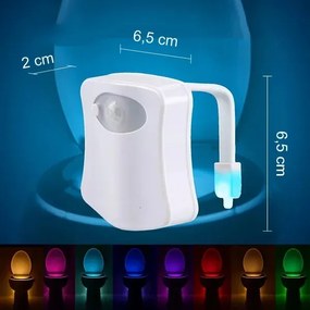 Lampa LED pentru toaletă