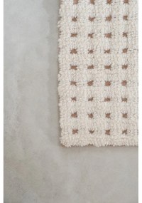 Covor fildeș lavabil, țesut manual din lână 140x200 cm Unexpected Wool – Lorena Canals