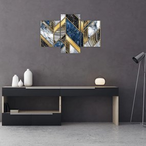 Tablou abstracției artistice (90x60 cm)