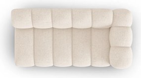 Modul pentru canapea crem (cu colț pe partea dreaptă) Lupine – Micadoni Home