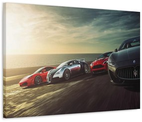 Tablou Canvas Supercars 120x80 cm