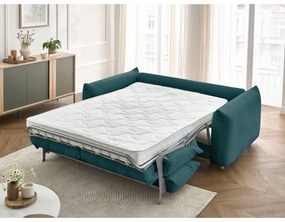 Canapea albastră extensibilă 214 cm Ernest – Bobochic Paris