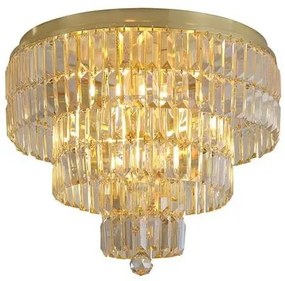 Lustra aplicata cristal Empire 6L, baie IP44