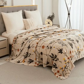 Patura Cocolino microplus HERBAR, bej Dimensiune: 200 x 220 cm