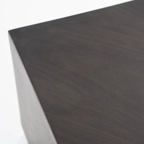 Masa de cafea Jules din furnir de nuc