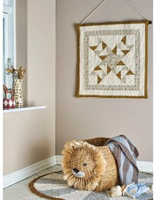 Coș de jucării pentru copii în culoare naturală din răchită 52x32x36 cm Harrison – Bloomingville Mini