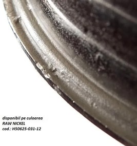 Pendul diametru 31cm raw nickel YACHT H5062503111