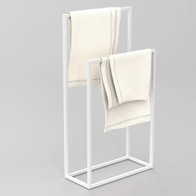 Suport de prosoape 85x45 cm alb