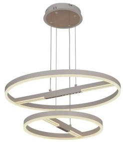 Lustră LED dimabilă aplicată LED/100W/230V 3000-6500K + telecomandă