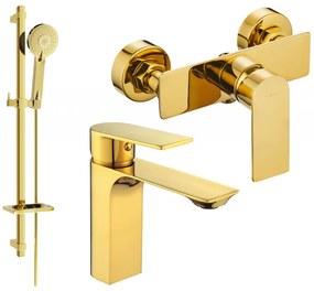 Mexen Alexa DQ40 set de duș, Aurie - 71204DQ40-50