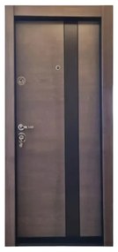 Usa metalica de apartament cu izolatie si vizor Novo Doors First Class NDFC10, Deschidere Stanga Dreapta, Dimensiune 200X88 cm, Tabla 12 mm, Kit