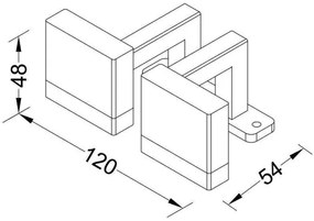Aplică LED pentru tablouri Deko-Light 687087 AYLEEN LED/5,5W/230V crom