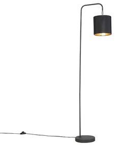 Lampă de podea modernă neagră - Lofty
