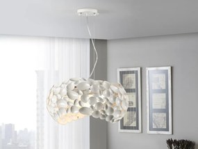 Lustra moderna design elegant 47cm Narisa alba SV-266290