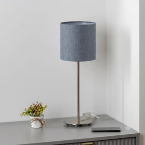 Brilagi - Lampă de birou LED NUBILA 1xE27/60W/230V albastru închis