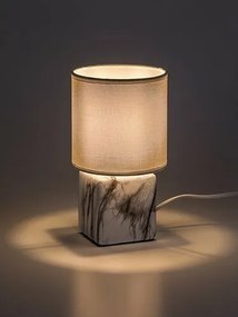 Lampă de masă Rabalux 74069 lNalisa, pătrată, albă