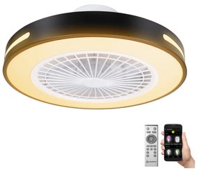 Ventilator LED dimabil de tavan Aigostar LED/40W/230V 2700-6500K Wi-Fi + telecomandă