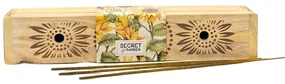 Arome  Secret garden cutie de lemn cu bețișoareparfumate Pure Bliss, 10 bețișoare