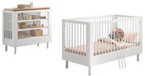 Set de mobilă pentru copii 2 buc. din lemn de fag Forrest – Vipack