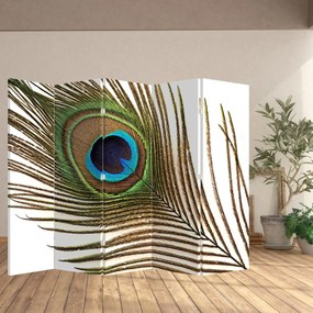 Paravan - Pene de păun (210x170 cm)