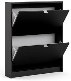 Pantofar negru cu deschidere înclinată Shoes – Tvilum