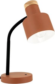 Lampa de birou Gili rosu coral