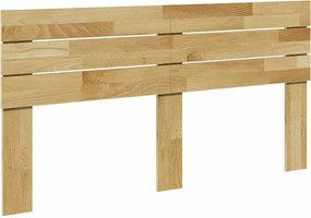 vidaXL Tăblie de pat 140 cm lemn masiv de stejar