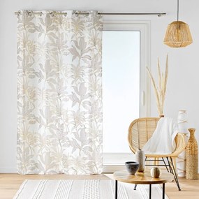 Perdea bej/aurie 135x240 cm Vayana – douceur d'intérieur