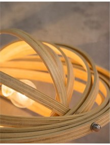 Lustra moderna decorativa design lemn natural Asco NVL-9138062