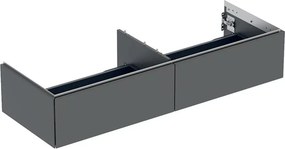 Dulap baza suspendat Geberit One cu 2 sertare lava mat 135 cm