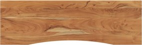 vidaXL Blat de birou 160x50x2,5 cm dreptunghiular lemn masiv de acacia