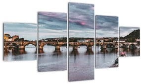 Tablou cu Vltava (125x70 cm), în 40 de alte dimensiuni noi