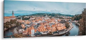 Tablou - Krumlov din Cehia (120x50 cm)