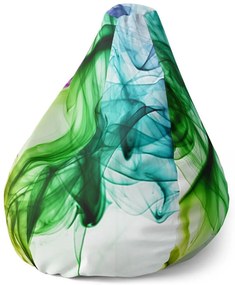 Sac de șezut Pear efect colorat - pentru copii, colorat