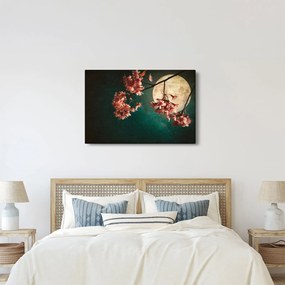 Tablou - Sakura în luna plină (90x60 cm)