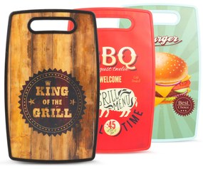 Tocator legume - fructe BBQ, disponibil in 3 variante de culoare