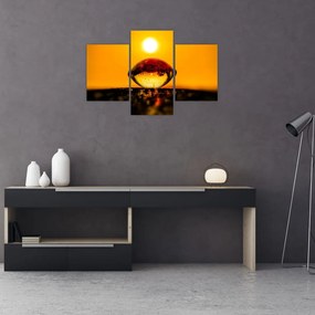 Tablou - Picături din sticlă (90x60 cm)